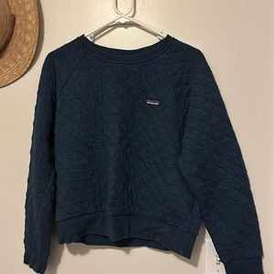 Patagonia quilted crewneck sweatshirt